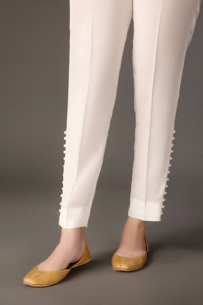 Lucknowi Chikankari Pants, Stretchable White Cotton Pants, Ankle Length  Pants, Chikankari for Indian Kurta, Straight Pants, Indian Clothes - Etsy  Hong Kong